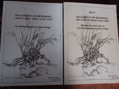 Fragments of Memories DEON KRIGE. 2 Volumes
