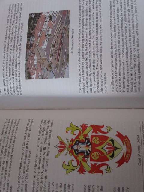 The History of Urology in South Africa. Signed Copy