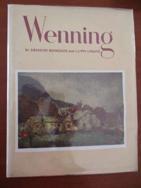 WENNING. By Gregoire Boonzaier & I Lippy Lipschitz