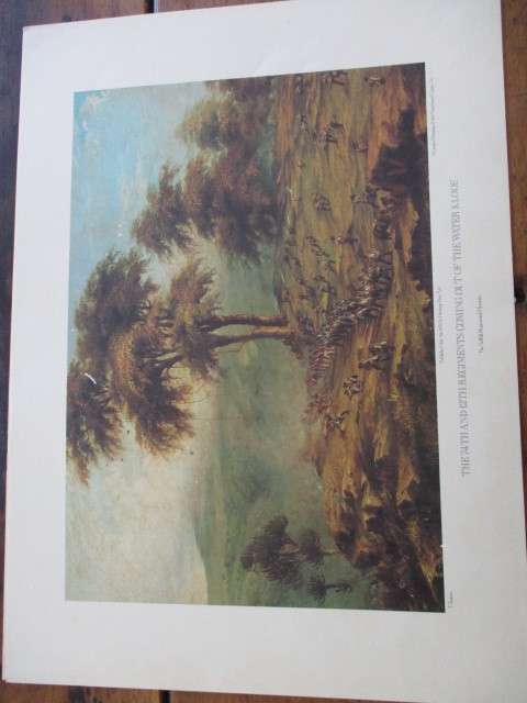 T Baines No 447/500. The 74th and 12th Regiments coming out of the Water Kloof