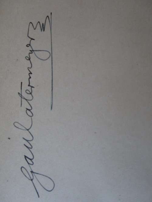 SIGNED. G.A. WATERMEYER  ATLANTIS or The Crying of the Waters