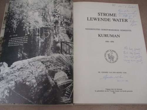 NG Gemeente KURUMAN 1916-1991. Strome Lewende Water