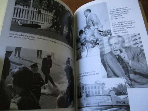 PITCHED BATTLE 1971 Springbok tour to Australia  LARRY WRITER