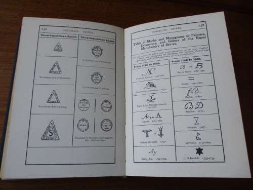 COLLECTOR`S HAND-BOOK OF MARKS AND MONOGRAMS ON POTTERY & PORCELAIN  W.M. CHAFFERS