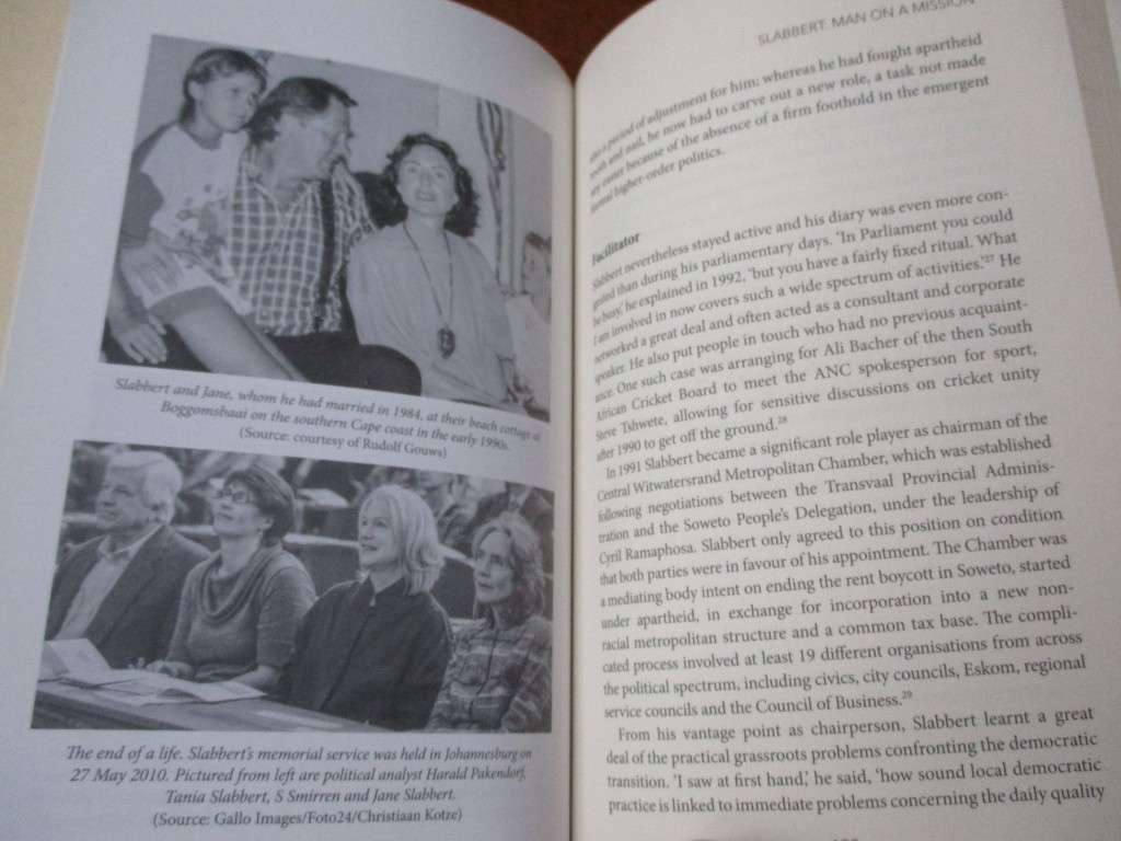 Slabbert Man on a Mission  Albert Grundlingh A Biography