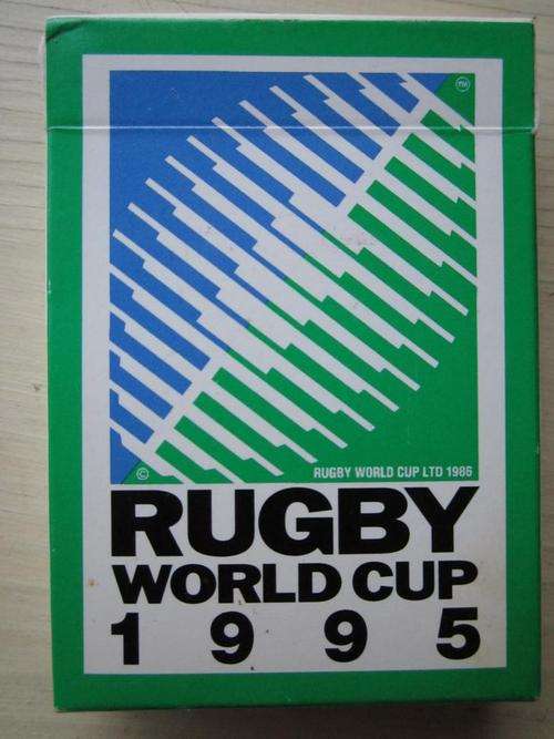 RUGBY WORLD CUP 1995 PLAYING CARDS