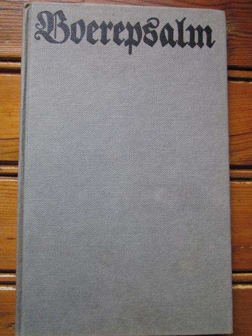 BOEREPSALM. Felix Timmermans