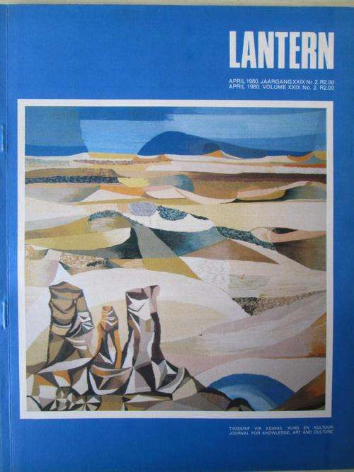LANTERN Apr 1980. Artikel - Frans Oerder in die Laeveld