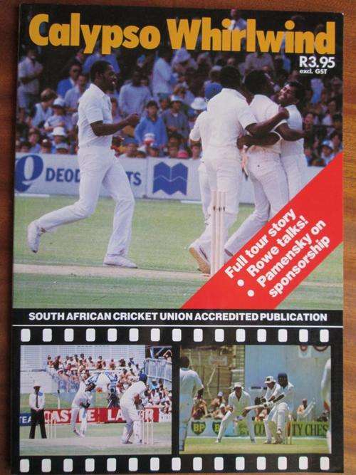 The 2nd WEST INDIES XI tour of South Africa 1983/84. Calypso Whirlwind