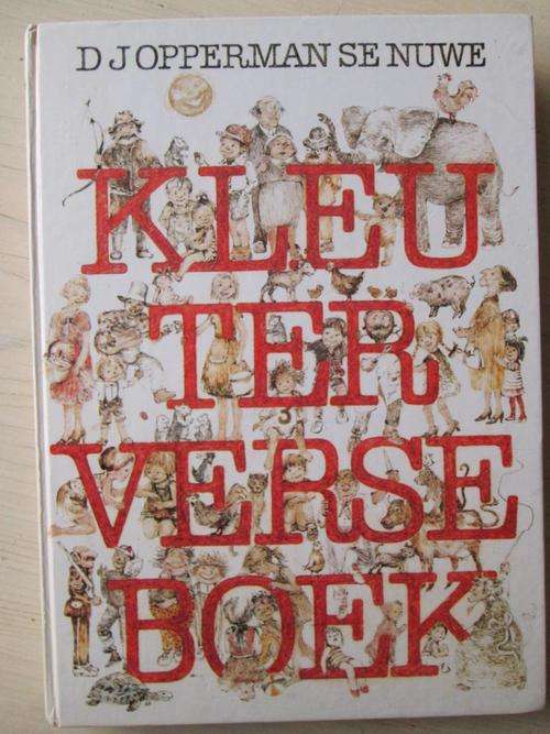 DJ Opperman se nuwe KLEUTERVERSEBOEK