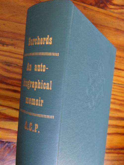 Numbered Copy. PETRUS BORCHARDUS BORCHERDS - An Autobiographical Memoir