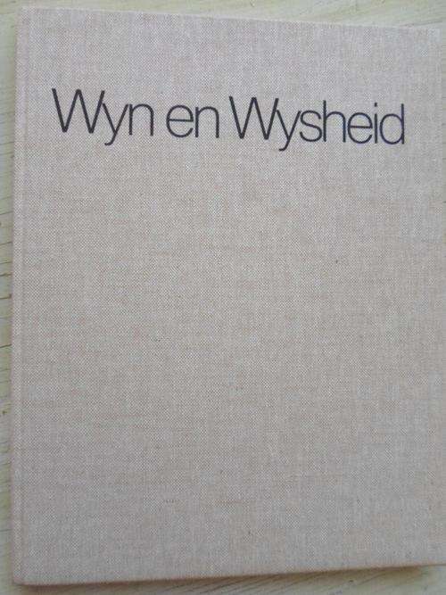 Marthinus Versfeld, e.a. WYN EN WYSHEID. Foto's Chris Jansen