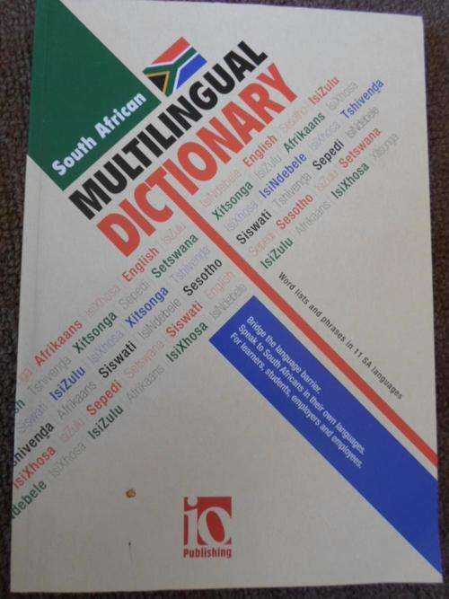 SOUTH AFRICAN MULTILINGUAL DICTIONARY