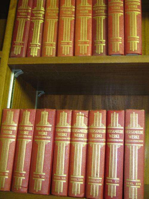 CJ LANGENHOVEN - VERSAMELDE WERKE - VOLLEDIG 16 DELE