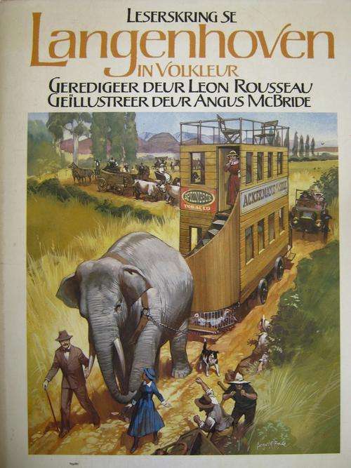 LANGENHOVEN IN VOLKLEUR. Geteken deur redigeerder Leon Rousseau