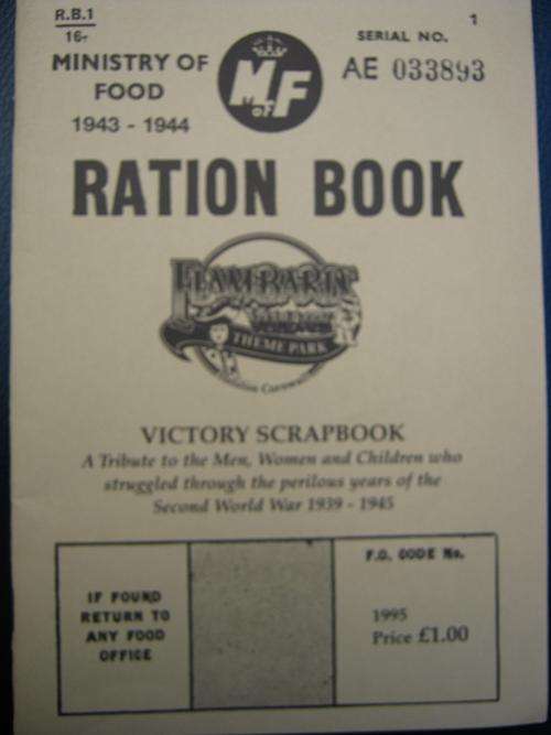World War II Memory Book. VICTORY SCRAPBOOK