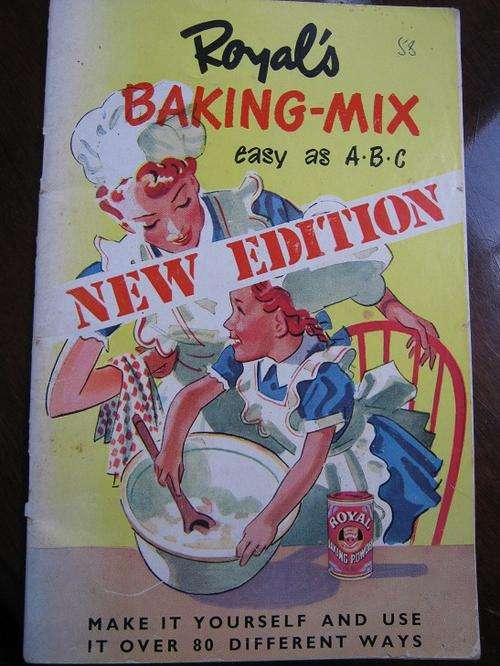 Royal's Baking Mix book. New edition