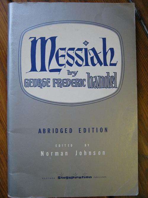 Messiah by George Frederic Handel - Abridged Edition