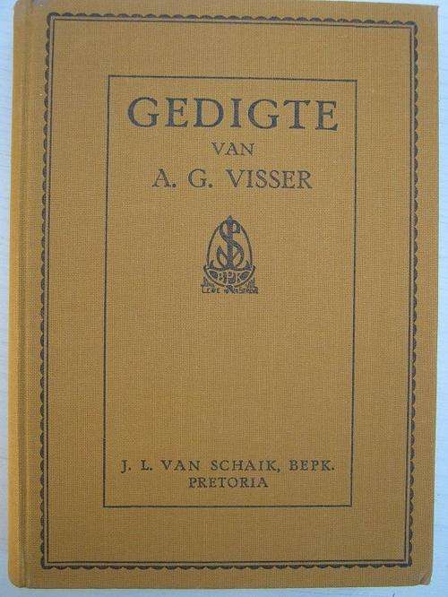 GEDIGTE VAN A.G. VISSER