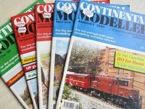 Continental Modeller - 5 Magazines