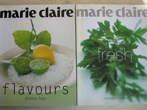 2 MARIE CLAIRE Books. Flavours and Fresh