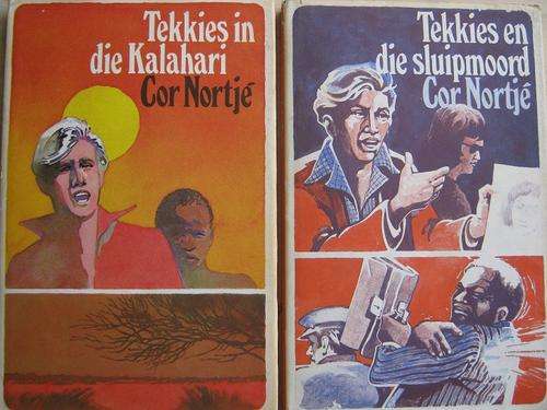 Cor Nortje. TEKKIES in die Kalahari en TEKKIES en die Sluipmoord