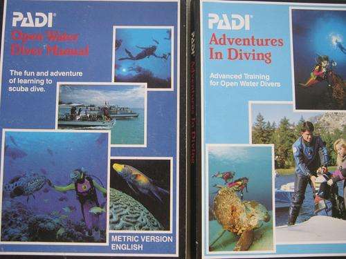 PADI. Adventures in Diving AND Open Water Diver Manual