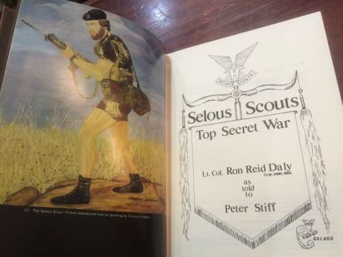 SELOUS SCOUTS - BY RON REID DALY - SIGNED NUMBERED COLLECTORS' EDITION - IN SLIPCASE