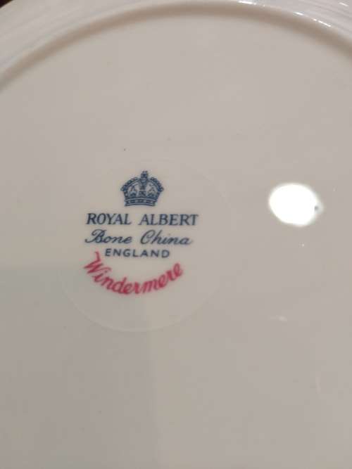 ROYAL ALBERT `WINDERMERE` TRIO