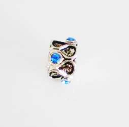 New Charm for Pandora Style/European Bracelet - Blue Stone Pattern