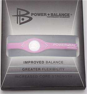 SPECIAL PRICE ON POWER BALANCE BRACELET 19cm PINK WITH WHITE WRITING