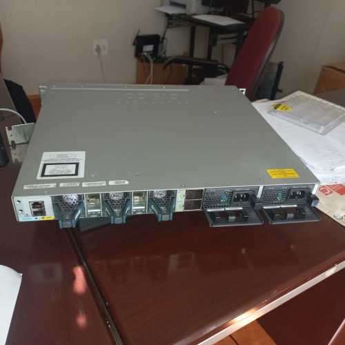 Cisco WS-C3850-24P-S Catalyst 3850 L3 Switch POE+ 720W, Dual PSU + C3850-NM-4-G