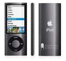 APPLE IPOD 8GB BLACK NANO 5TH GENERATION GEN 8 GB