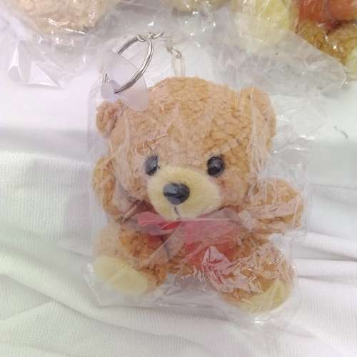 8 Mini Teddy Keyrings