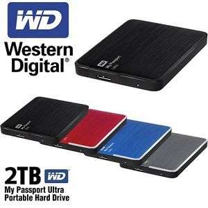 2TB Western Digital My Passport Ultra 2.5" ...**Brand New Sealed !!!**