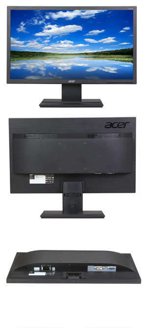 22" Acer V226HQL (1920x1080) Widescreen FULL HD LED Display , VGA+DVI (SUPER SLIM) (BARGAIN!!!)