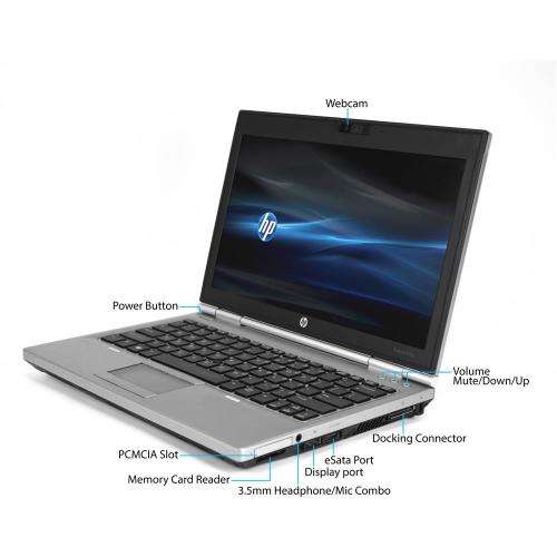 MONSTER i7 HP EliteBook @ 2.70ghz, 750gb HHD, 6gb ram ,DVD , 12.5" HD Display, Windows 10!!!