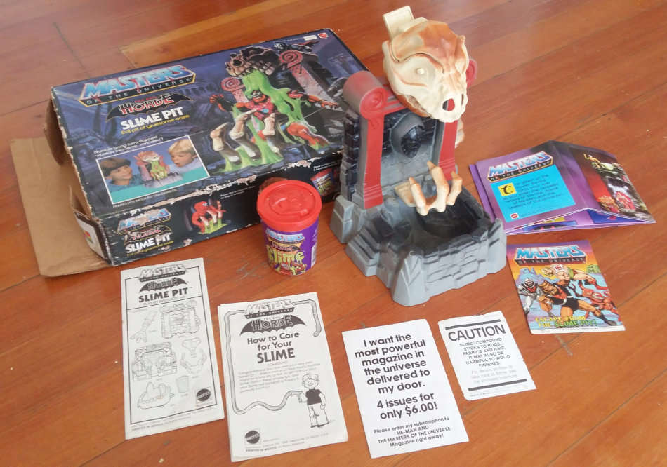 Slime Pit COMPLETE w BOX MOTU he-man