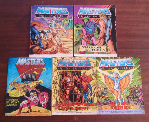 Mini Comics LOT MOTU he-man