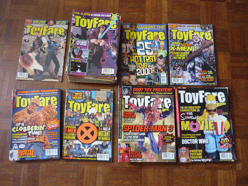 Toyfare Action Figure Magazine Bulk Lot