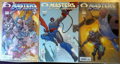 Masters of the Universe #1-3 comics by Image REDUCED