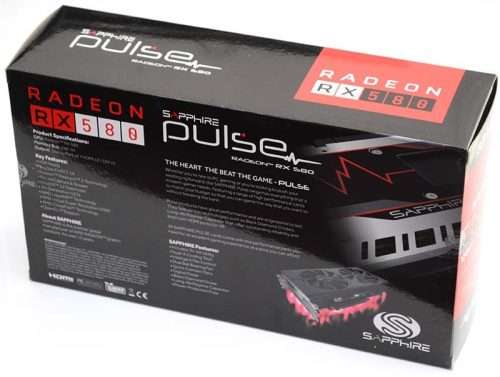 Sapphire RX580 Pulse 8GB