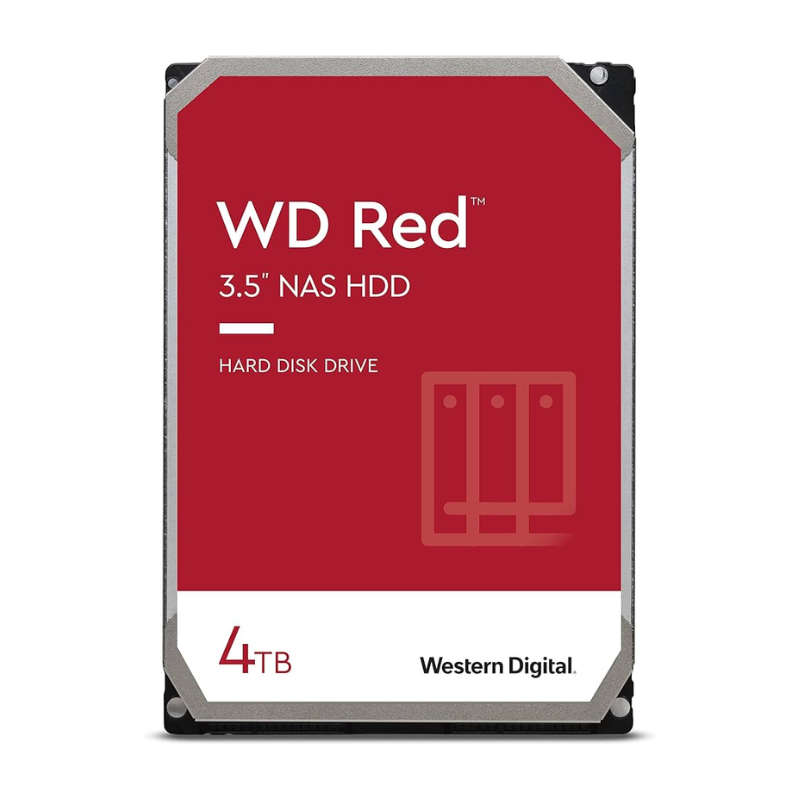 WD Red 3.5-inch 4TB Serial ATA III Internal Hard Drive WD 40EFRX