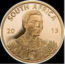 MANDELA - 2013 PROTEA LIFE OF A LEGEND 1/10 PROOF GOLD COIN