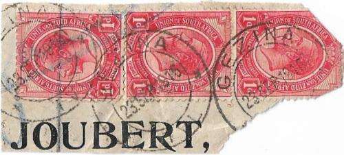 GEZINA 1918 Good postmark