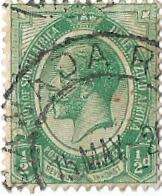 CANADA RAIL 1920s clear postmark