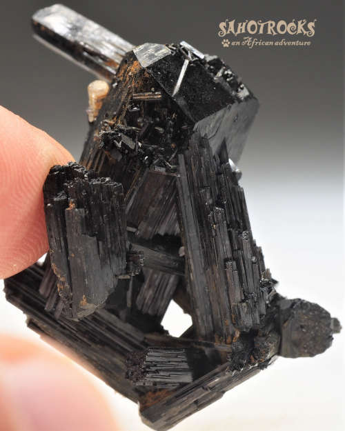 Tourmaline, Beryl, Muscovite - Erongo, Namibia