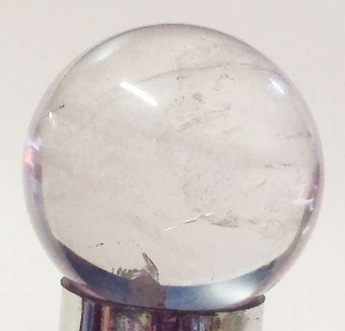 Clear Quartz Sphere - crystal Ball