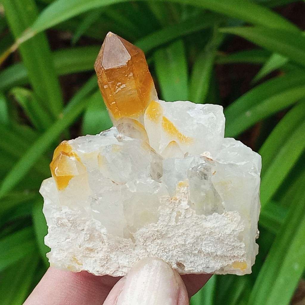 Golden Quartz, goethite smoky, Northern Cape, South Africa 79g 5 x 4.9 x 3.4cm Golden Healer crystal