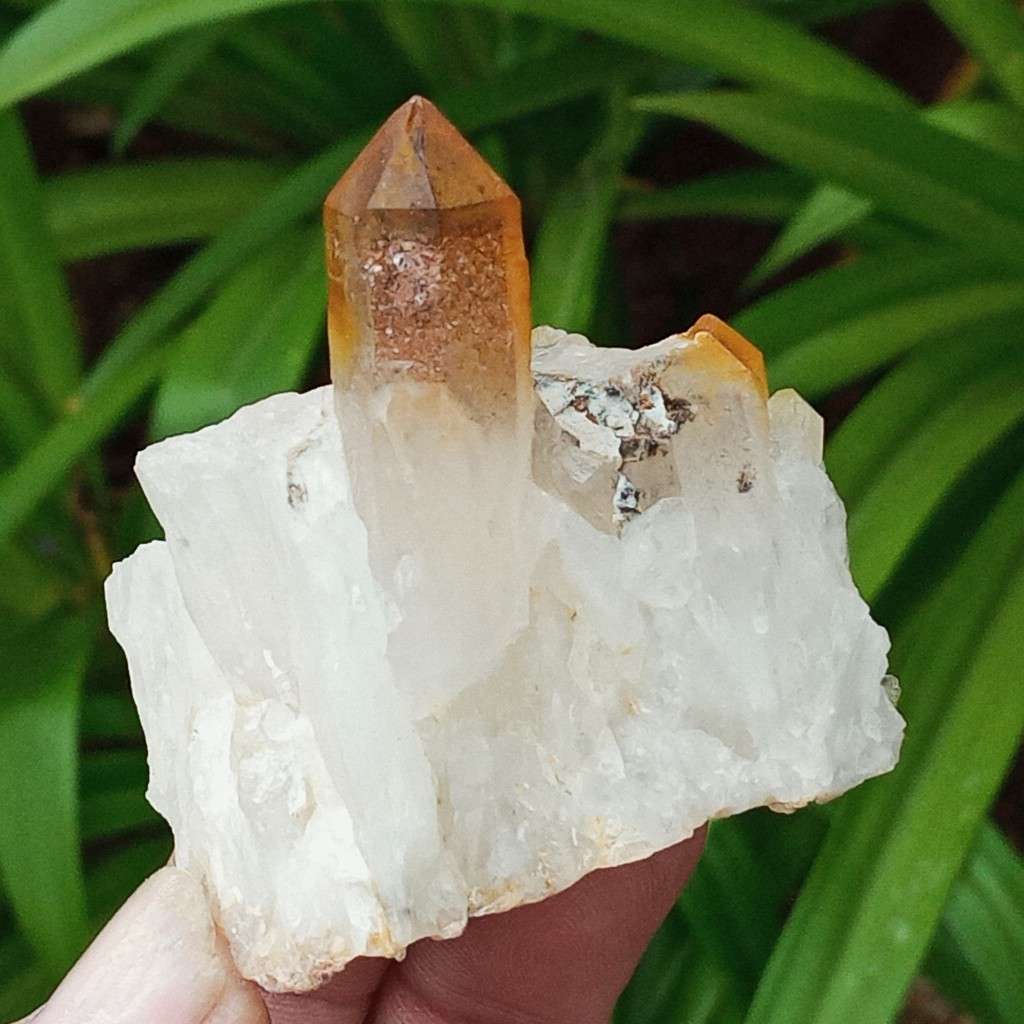 Golden Quartz, goethite smoky, Northern Cape, South Africa 79g 5 x 4.9 x 3.4cm Golden Healer crystal